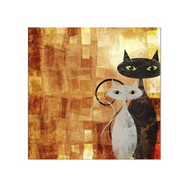 Wallity Cuadro Decorativo de Lienzo Iluminado con LED 40x40 cm Multicolor